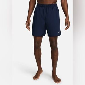 Nike Men's Dri-FIT Challenger Brief Lined Running Shorts 7 In Navy Large